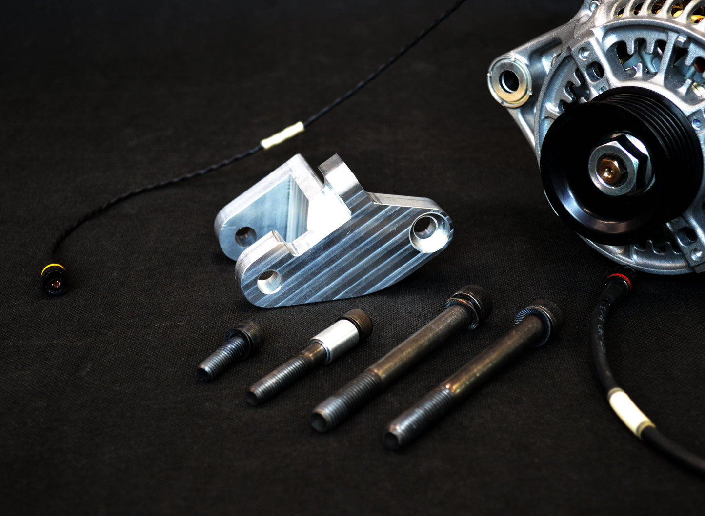 VQHR Motorsport Series - Billet alternator mount (Mclaren K series)