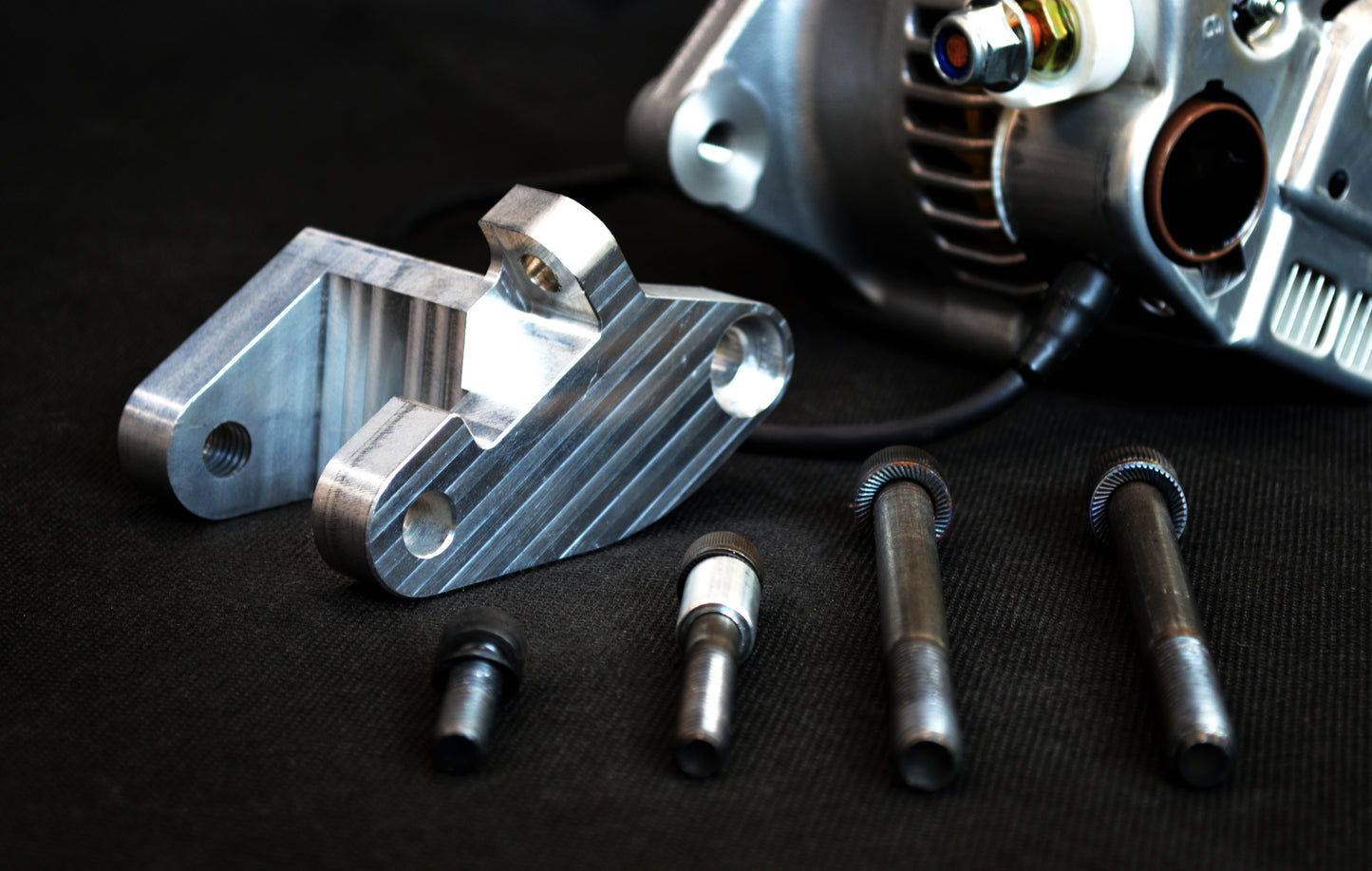 VQHR Motorsport Series - Billet alternator mount (Mclaren K series)